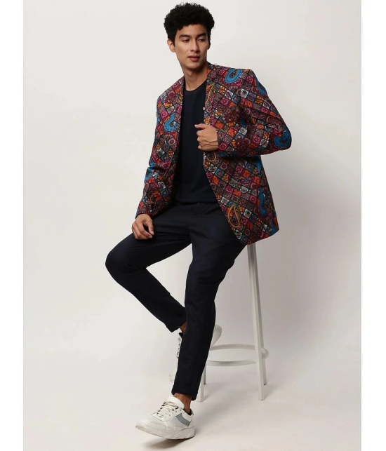 Showoff Cotton Mens Blazer - Multicolor ( Pack of 1 ) - None