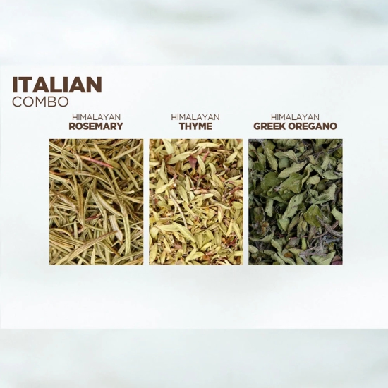 Italian Combo - Rosemary, Thyme & Greek Oregano