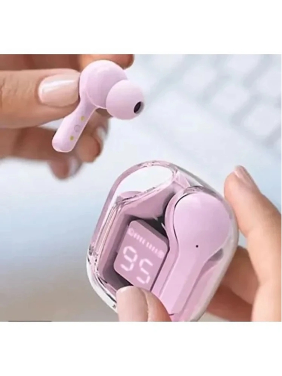 Neo ULTRAPOD EARBUDS Bluetooth True Wireless (TWS) On Ear 4 Hours Playback Active Noise cancellation IPX4(Splash & Sweat Proof) Pink