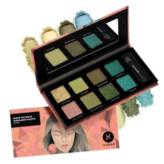 Blend The Rules Eyeshadow Palette - 07 Ivy (Enchanting Emeralds)