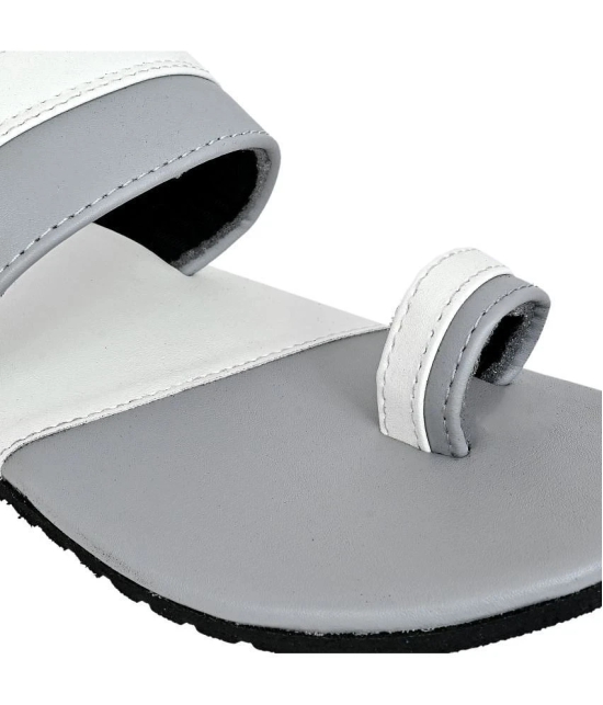 Altek - Grey Mens Thong Flip Flop - None