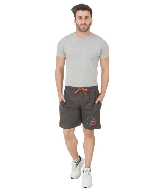 Athletico - Grey Cotton Mens Shorts ( Pack of 1 ) - M