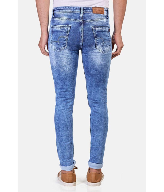 HJ HASASI Blue Regular Fit Jeans - None