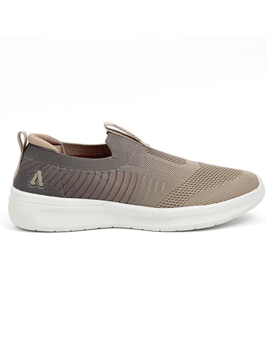 Aqualite Casual Lifestyle Shoes for Men Beige Mens Slip-on Shoes - None