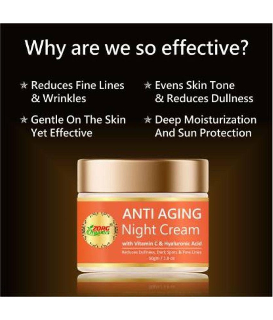 Zorg Organics - Night Cream for All Skin Type 50 gm ( Pack of 1 )