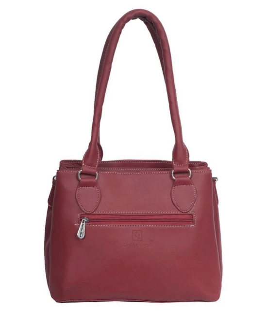 Leather Land - Maroon  Faux Leather Sling Bag - Maroon