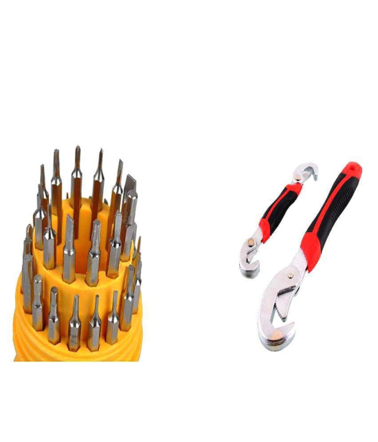 Shopper 52 Buy Jackly 31 In 1 Screwdriver Set Magnetic Toolkit With Snap N Grip Multipurpose Wrench - JKSNG