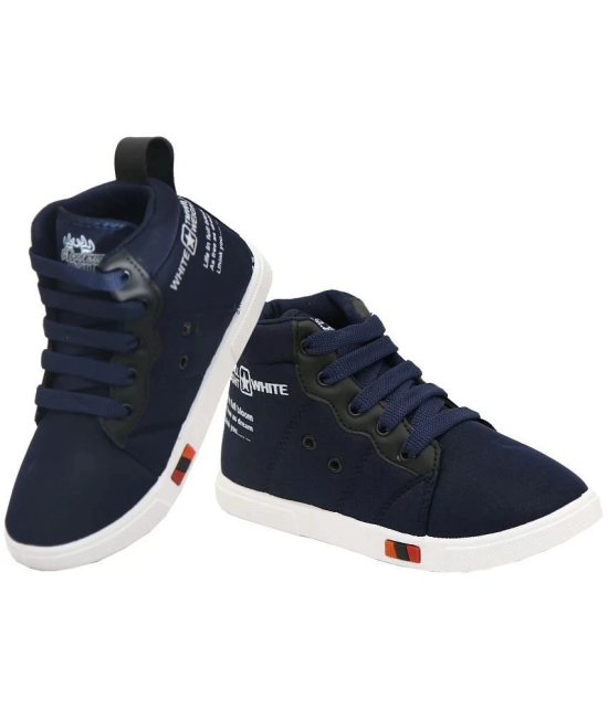 Girls Clubs Boys & Girls Lace Sneakers (Blue) - None