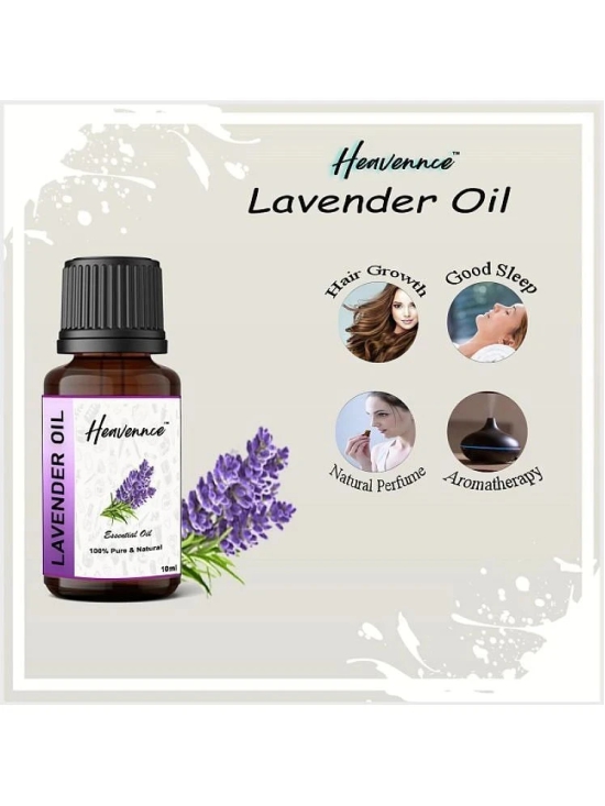 Heavennce Lavender Aromatherapy Essential Oil Aromatic With Dropper 10 mL ( Pack of 1 )