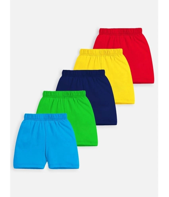 Trampoline - Multi Cotton Blend Boys Shorts ( Pack of 5 ) - None