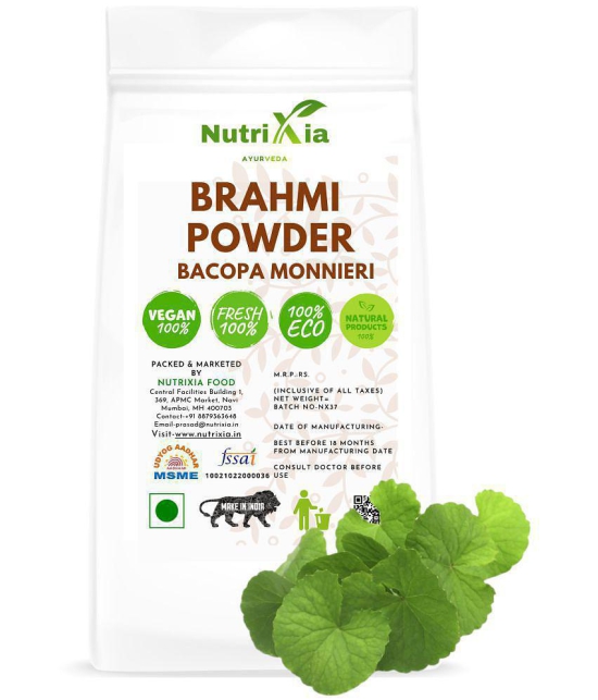 Nutrixia Food Brahmi Powder -Bacopa monnieri Powder 980 gm