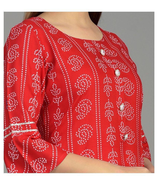 Lee Moda Rayon Kurti With Sharara And Gharara - Stitched Suit - S