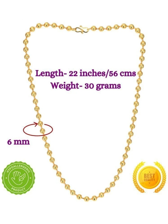 AanyaCentric Gold Plated Chain ( Pack of 1 ) - Golden