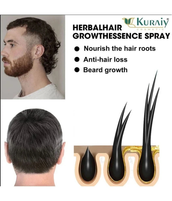 KURAIY Beard Growth Oil for Men For Better Beard Growth With Thicker Beard (50 ml)