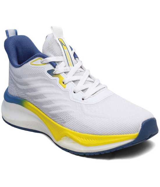 Action Sports Running Shoes White Mens Sports Running Shoes - None