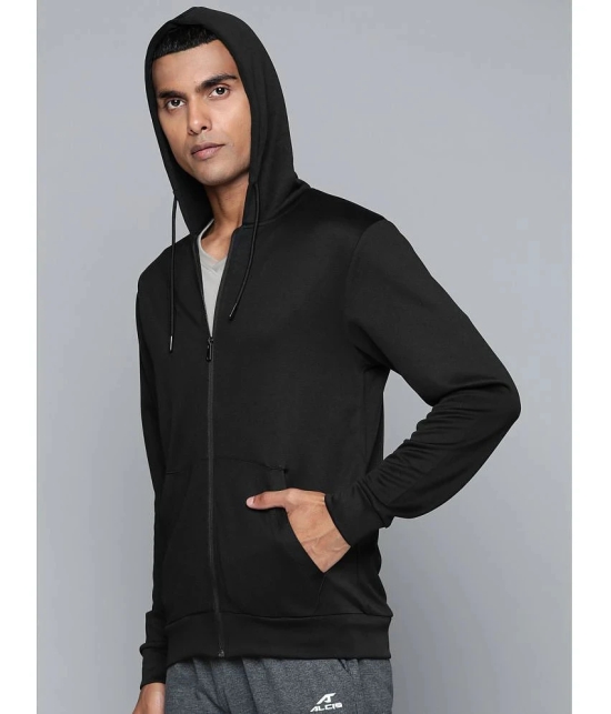 Alcis - Black Polyester Mens Running Sweatshirt ( Pack of 1 ) - S