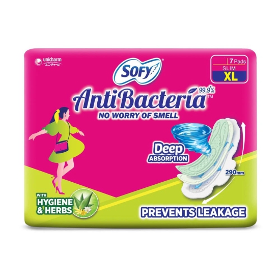 Sofy Antibacteria Xl Sanitary Pad 7pcs