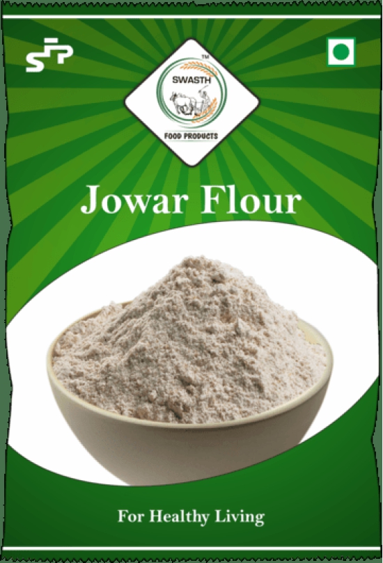 Swasth Jowar Millet Flour Gluten Free Flour - (Other Names of Jowar Millet - Jowari, Jona, Jola, Cholam, Jowar, Jawari, Juara)