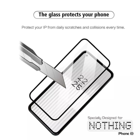 Valueactive Edge To Edge 6D Tempered Glass Screen Protector for Nothing Phone 1