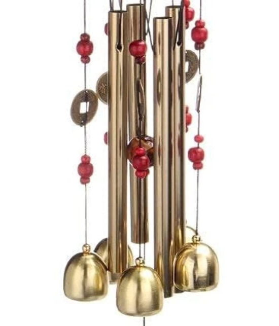 THR3E STROKES Metal Wind Chimes Stainless Steel Rod Indoor Windchime Pack of 1