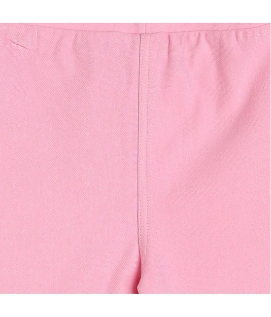 MINI KLUB Girls Pink Jeggings - None