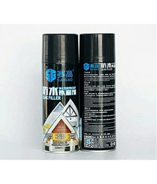 Waterproof Leaks Cracks Holes Corrosion Filler Spray Rubber Flex Coating Repair Spray - Home Kitchen Utility -  450 ml