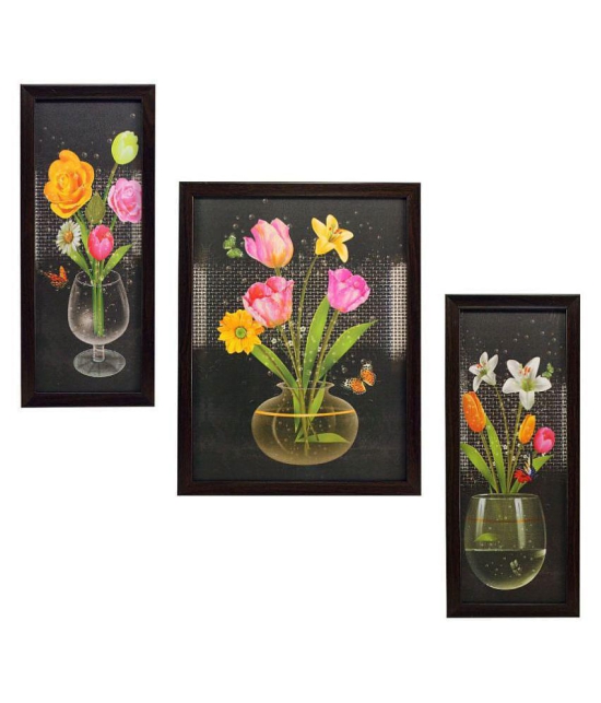 Indianara - Floral Painting With Frame