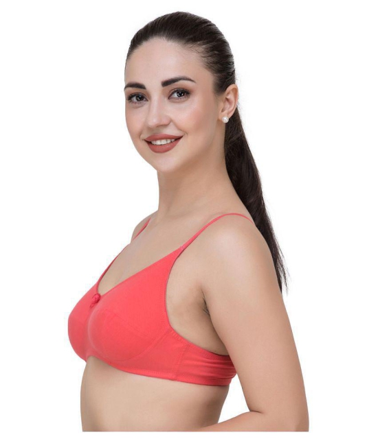 Fasense Cotton Minimizer Bra - Multi Color - 34B