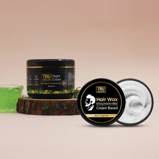 Night Cream-50gm+ Hair Wax-50gm | CRM-Default