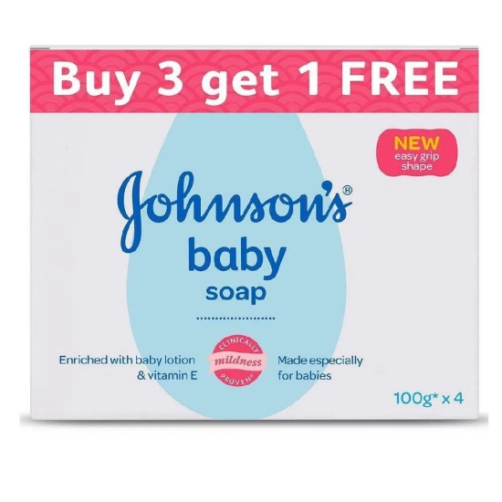 Johnson'S Baby Soap (3+1) X 100G