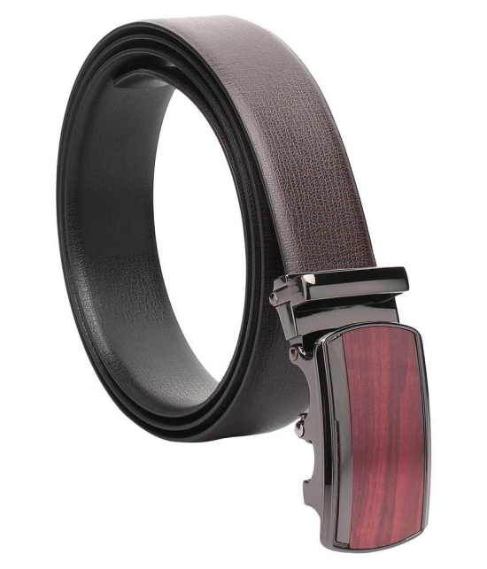 Loopa Brown PU Formal Belt Pack of 1 - None