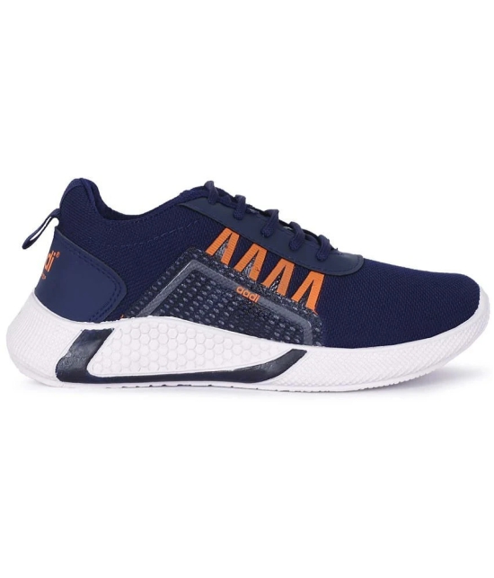 Port Mens Blue Running Shoes - None