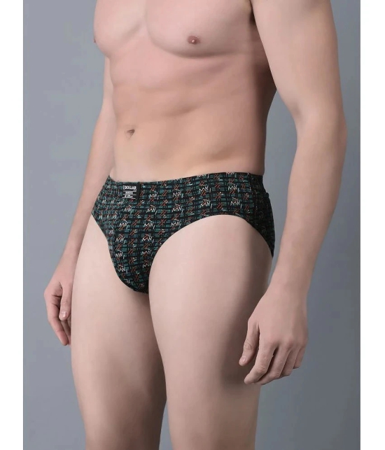 Pack of 2 Dollar Bigboss Assorted Printed Cotton Blend Men Brief - None