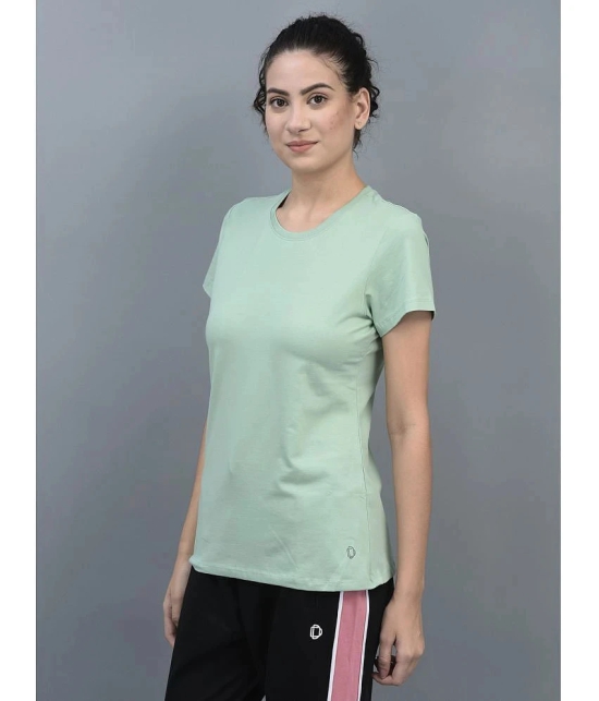 Dollar Multicolor Cotton Blend Regular Fit Womens T-Shirt ( Pack of 2 ) - None