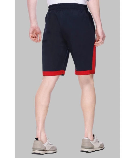 LEEBONEE Navy Polyester Blend Mens Shorts ( Pack of 1 ) - None