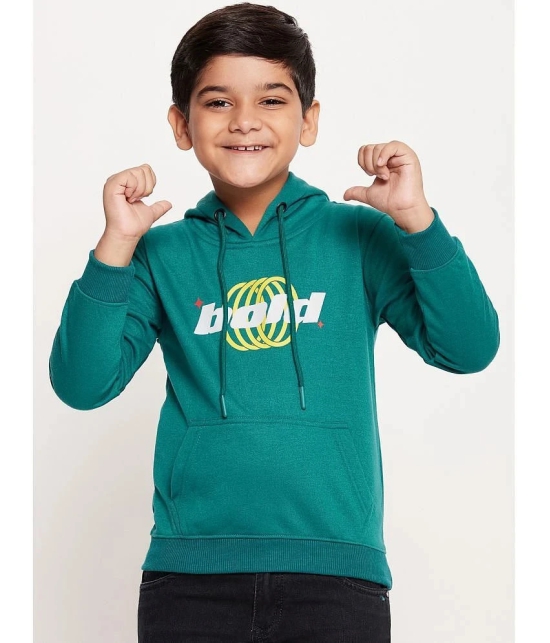 UBX Pack of 1 Boys Fleece Sweatshirt ( Green ) - None