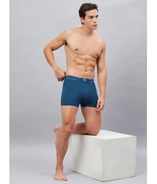 C9 Airwear - Navy Blue Nylon Mens Trunks ( Pack of 1 ) - None