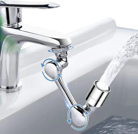 Rotatable Multi-Functional Extension Faucet