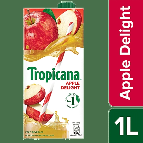 Tropicana Apple Delight, 1 Ltr