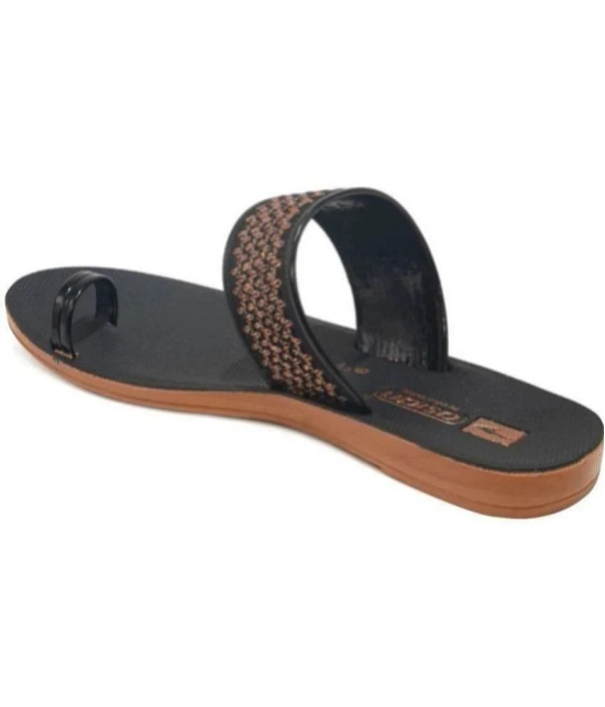 ASIAN Black Womens Slipper - None