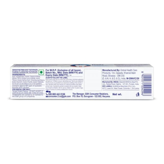 Sensodyne Fresh Mint Toothpaste 70 Gms