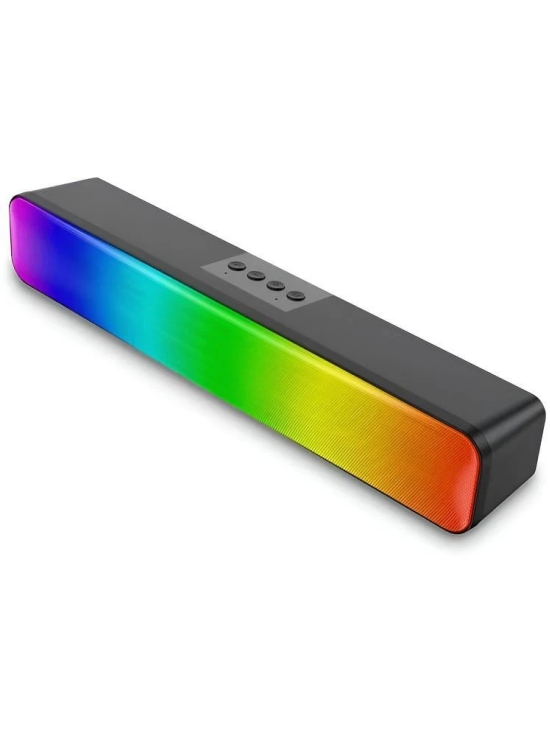 VERONIC RGB SOUNDBAR 10 W Bluetooth Speaker Bluetooth V 5.1 with USB,SD card Slot,Aux Playback Time 10 hrs Assorted - Assorted