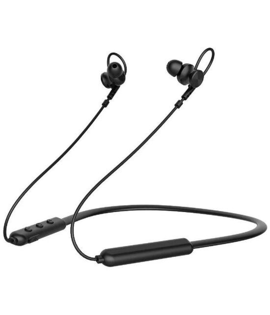 Gionee Symphony 104 Bluetooth Bluetooth Neckband In Ear 20 Hours Playback Powerfull bass IPX4(Splash & Sweat Proof) Black