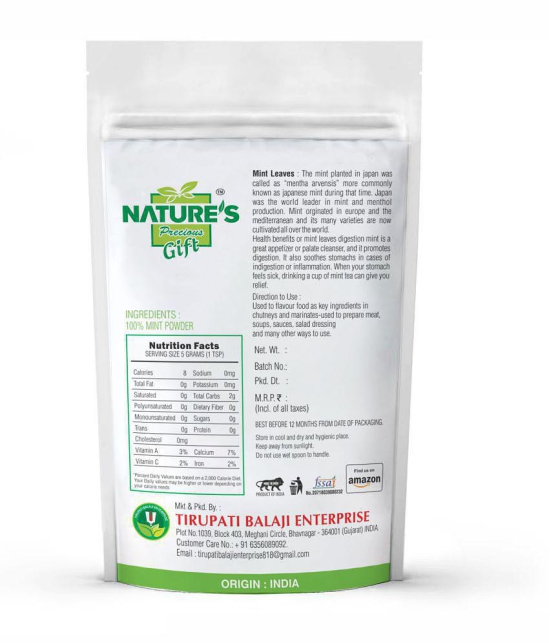 Nature''s Gift Mint Leaves Powder 1 kg