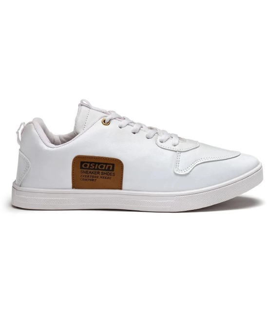 ASIAN - White Mens Sneakers - None