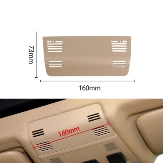 Car Craft Sunroof Switch Roof Reading Lamp Cover Compatible With Bmw 3 Series E90 2005-2012 X1 E84 2010-2016 Sunroof Switch Roof Reading Lamp Cover Beige 51447144988