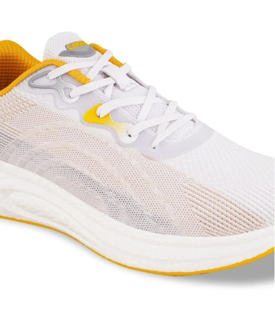 Campus - HYPE White Mens Sports Running Shoes - None