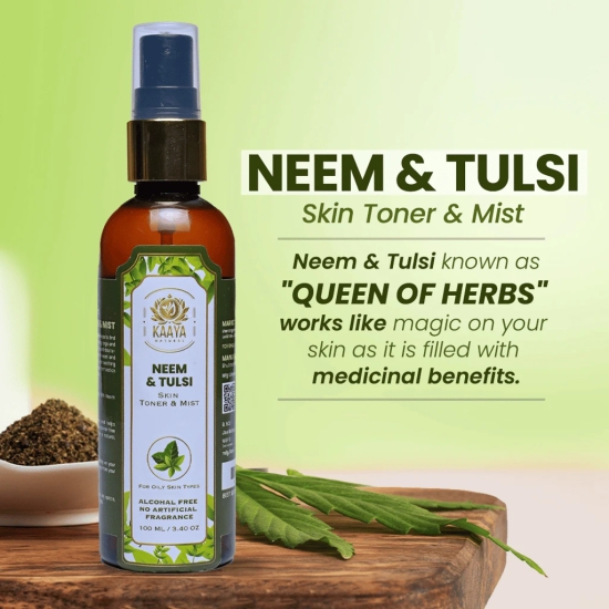 Kaaya Natural Neem & Tulsi Toner & Mist