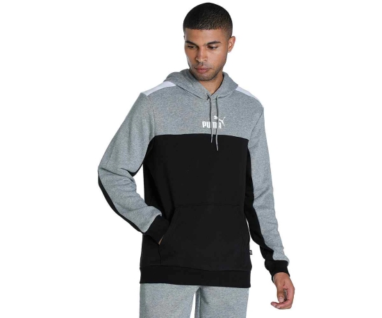 Essential+ Block Mens Regular Fit Hoodie