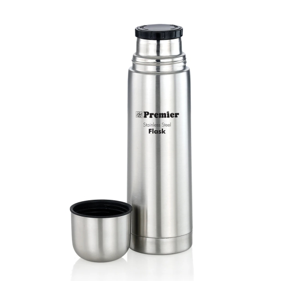 Premier Vacuum Insulated Stainless Steel Flask - 1 Ltr